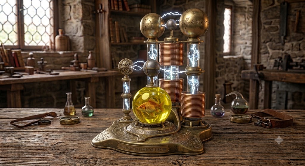 Elektrische alchemistische Maschine
